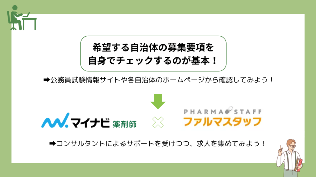 公務員薬剤師にオススメの転職サイト